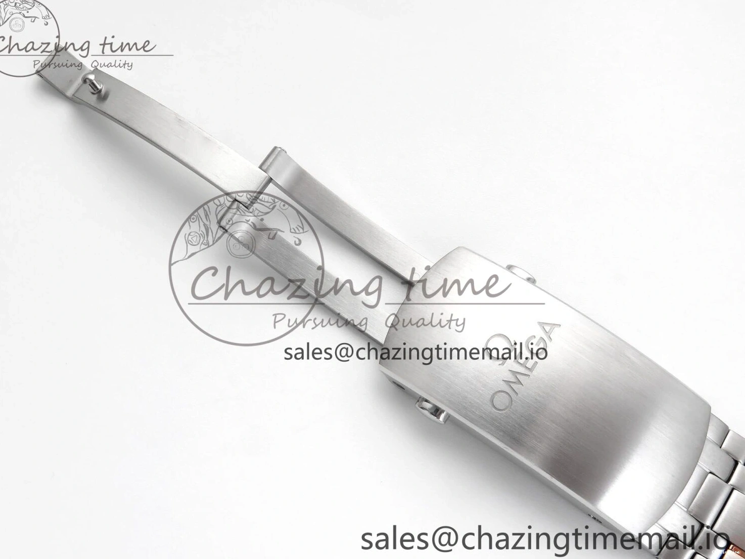 0131 Seamaster 300m Chrono SS RG OMF 1:1 Best Edition Blue Dial on SS RG Bracelet A Timeless 7686